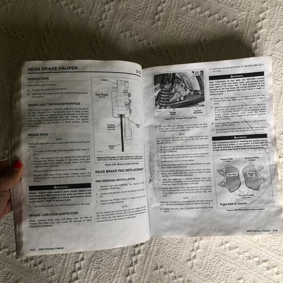 2003 Harley Davidson Touring Models Service Manual Repair Technician Original - Picture 5 of 8